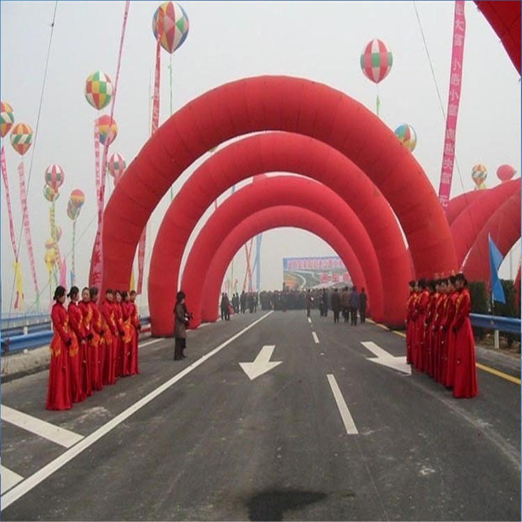 禅城开业纯红拱门